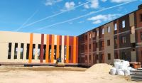 Завершилось возведение наружных стен новой школы в Тракторозаводском районе