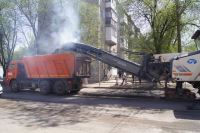 На улице Командира Рудь стартовал демонтаж старого покрытия автодороги