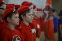 140 школьников Волгограда пополнили ряды юнармейцев