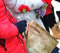 На улицах Волгограда волонтеры раздадут победный выпуск газеты «Сталинградская правда»
