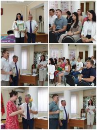 В администрации Дзержинского района Волгограда сегодня чествовали участников команды #МыДзержинский