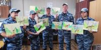 21 июня, в день профессионального праздника кинологов МВД России, кадеты 5-х классов лицея 6 поздравили сотрудников ЦКС