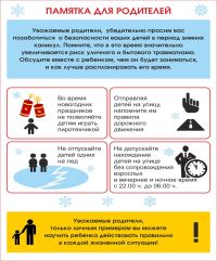 Уважаемые родители! 