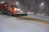 В течение ночи  дорожно-коммунальные службы  Волгограда  устранили последствия обильного снегопада