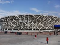 28 апреля на время проведения футбольного матча  территория у входов на стадион «Волгоград-Арена» станет пешеходной зоной