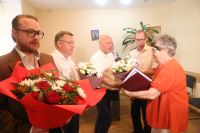 В комитете жилищной и социальной политики администрации Волгограда состоялось торжественное мероприятие, посвященное  Дню семьи, любви и верности