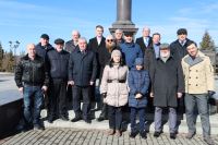 Лидеры национальных общественных объединений приняли участие в проведении памятных мероприятий в городе Воинской славы Владикавказе