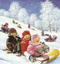 «Зимние Забавы» и «Безопасность детей зимой»