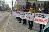 Акция гражданской солидарности состоялась сегодня по инициативе Волгоградской городской общественной благотворительной организации «Еврейский общинный центр»