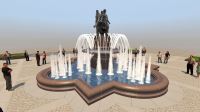 На Центральной набережной началось комплексное обновление фонтана «Искусство»
