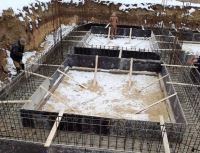 Стартовали работы по заливке фундамента детского сада на 140 мест в поселке ГЭС Тракторозаводского района Волгограда