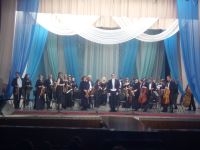 Выступление Луганской академической филармонии в Тракторозаводском районе Волгограда.