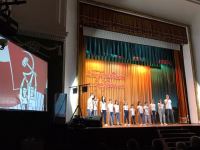 102-ую годовщину Октябрьской революции отметили сторонники КПРФ в Советском районе Волгограда