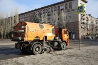 В Волгограде завершаются работы по очистке магистралей