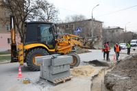  На улице Германа Титова начались работы по восстановлению проезжей части