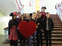 В Краснооктябрьском районе состоялась акция, приуроченная к Дню влюбленных
