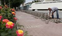В Ворошиловском районе подрядчик приступил к заключительному этапу реставрации памятника морякам-североморцам