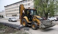 В Краснооктябрьском районе началась реконструкция проезда по улице Варшавской