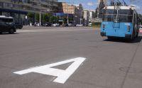 С новой недели в Центральном районе начинают действовать выделенные полосы для общественного транспорта