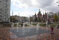 В сквере перед  Казанским собором открылся новый фонтан 
