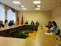 Заседание Дзержинского районного Совета женщин Волгограда
